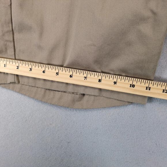 Volcom True to This Tan Khaki Chino Shorts Men's 38x9.5" Pockets Preppy Gorpcore - Picture 7 of 10